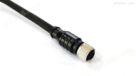 I/O通信普通PVC电缆M12航空插头