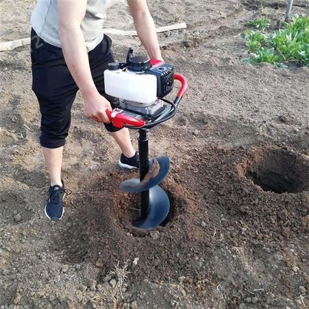中旭电线杆挖坑机拖拉机挖坑机定制生产