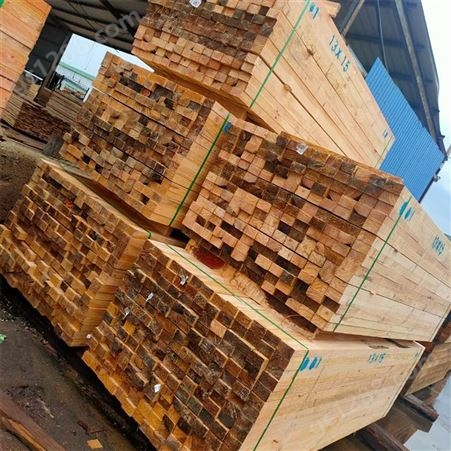 建筑木方原木材 建筑工程工地方木 房屋加固建筑木材厂家直发