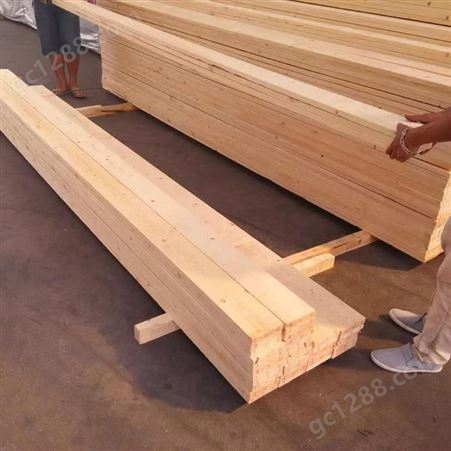 厂家批发铁杉建筑方木 3米4米规格木方建筑木方