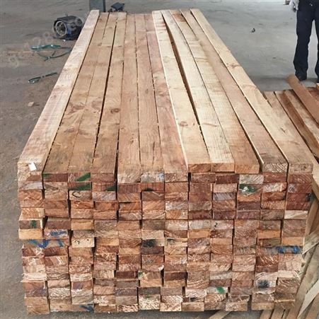 禄森木业进口木方加工厂 5*9白松建筑木方模板多等级