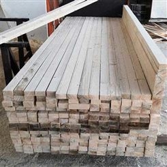 禄森建筑木方规格工地建筑木方加工建筑木方厂家直供