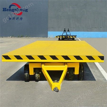 恒升牵引式平板拖车 平板拖车厂家直供 支持定制大吨位平板拖车