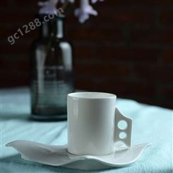 骨瓷咖啡杯 创意时尚牛奶杯定制logo