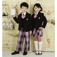 中小学生校服 套装韩范儿毕业服 班服定制生产厂家