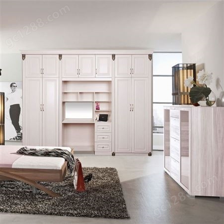 百和美全铝衣柜定制 北欧风格整体衣柜橱柜加工 全屋家具定制设计装修