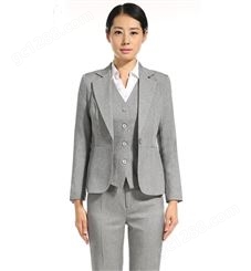 定制西装女 订做员工服装  哪里可以定做正装 韩版西装订制