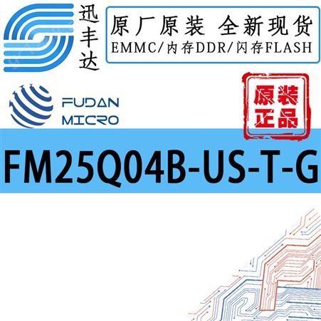FM25Q04B-US-T-GFM/复旦微  FM25Q04B-US-T-G USON-8 21+
