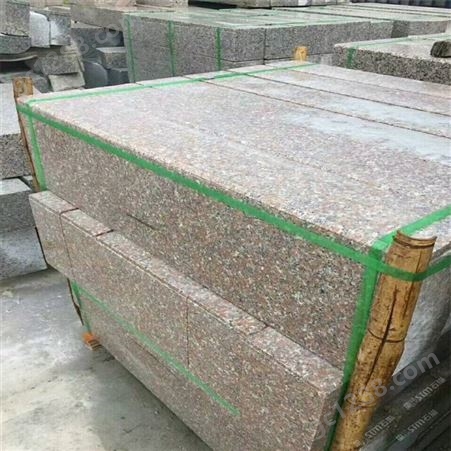 五莲红石材生产加工 板材墙面铺装 花岗岩板材 可定制 泽运