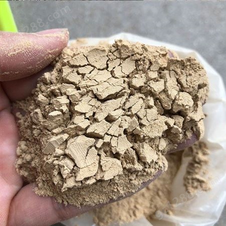厂家供应建材粘结剂用黄色钙基膨润土饲料用膨润土