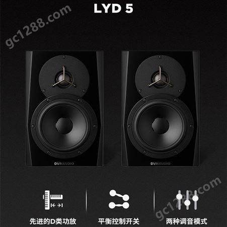 Dynaudio/丹拿 LYD 5有源J听级音箱音响混音 后期制作一只