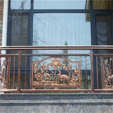 铝艺仿古阳台护栏 别墅庭院露台阳台防护栏杆