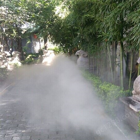 人工造雾设备 庭院假山造雾
