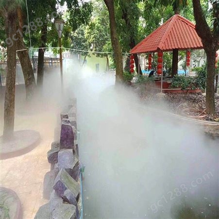 人工造雾设备 西安园林喷雾