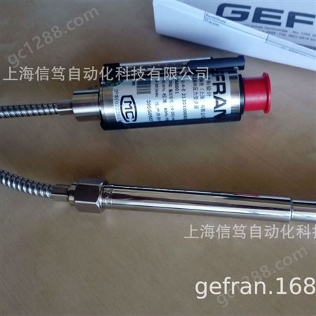 GEFRAN压力变送器F068801杰佛伦高温熔体压力传感器ME1-6-H-P05M-1-4-E 2130X000X0C