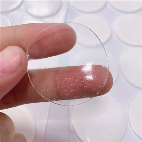 透明亚克力胶垫 强力可移水洗胶 透明亚克力双面胶垫 银星