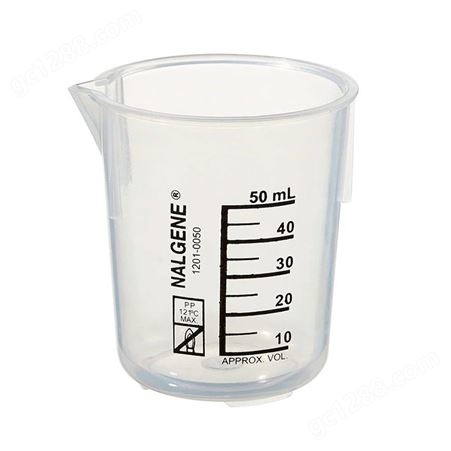 赛默飞Nalgene实验室聚丙烯塑料烧杯 1201-0050