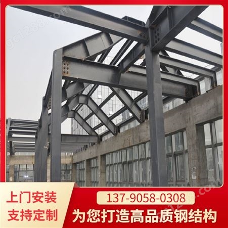 深圳沙田厂家生产 轻钢结构房屋 轻钢结构厂房 安装方便 加工定制