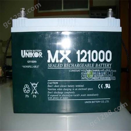 友联UNION蓄电池MX12170 12V170AH 铅酸免维护备用电瓶