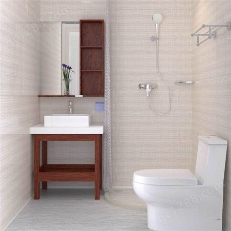 宾馆整体卫生间 一体式 酒店集成卫浴  SMC整体浴室  BS1717