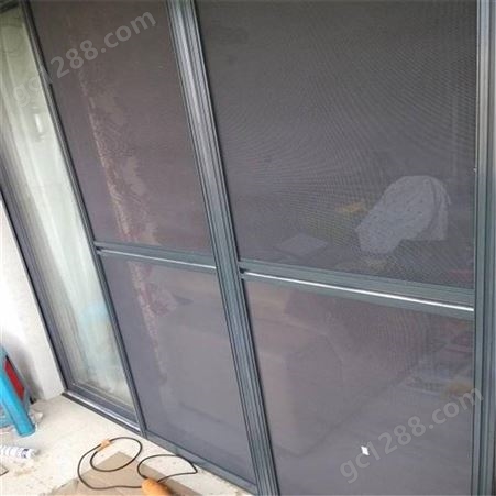 北京折叠隐形纱窗定做定做安装 隐形纱窗定制厂家