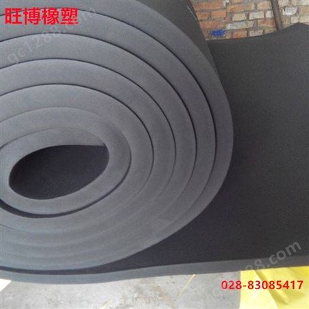 橡塑保温板 B1级橡塑管 B2级橡塑成都工厂 四川橡塑板厂家价格