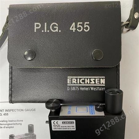 德国ERICHSEN仪力信PIG 455测量木头、混凝土、塑料和其他非金属平面材料上涂层厚度