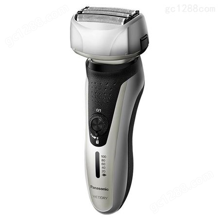 松下（Panasonic）电动剃须刀男士刮胡刀往复式快速充电ES-RF41 智能进口4刀头电量显示